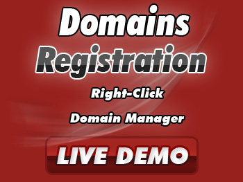 Modestly priced domain name services
